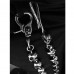 Silver Skull Wallet / key Chain  TBE92